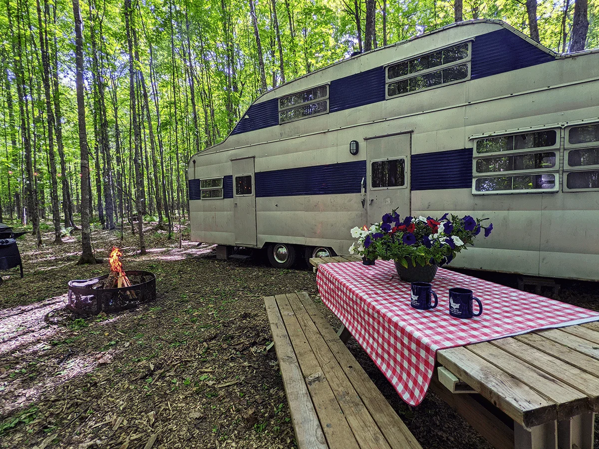 Wisconsin Glamping at POV Resort