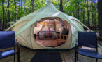 Cabin Rentals Glamping Wisconsin | Point of View Lake Resort