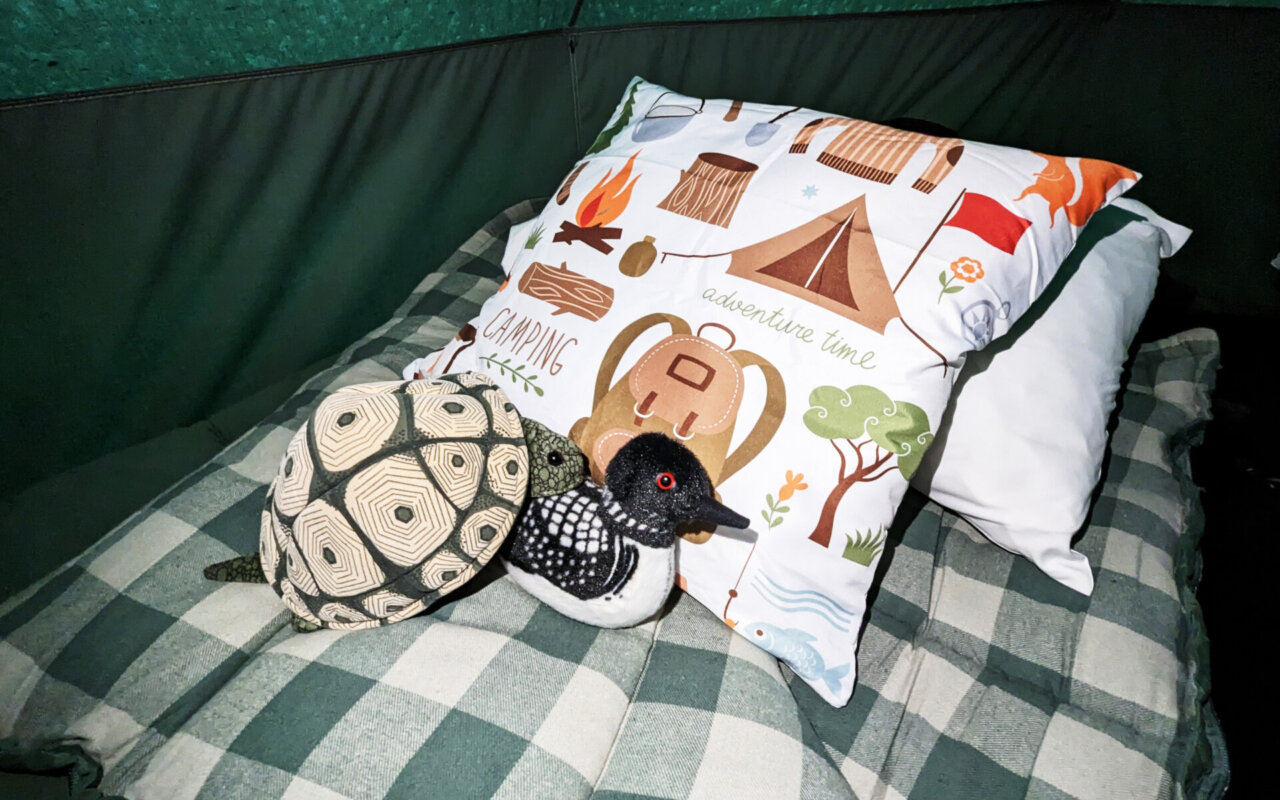 Canadian Glamping Luxury Tent at POV Resort