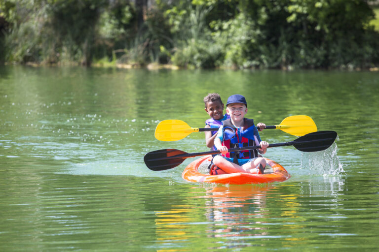 Complimentary Kayaks and Canoes