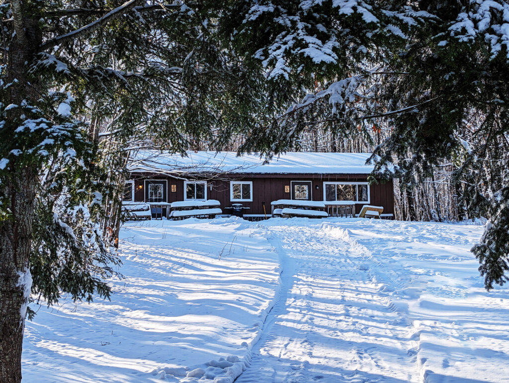 Cabins at POV - the of Best Winter Getaways in Wisconsin