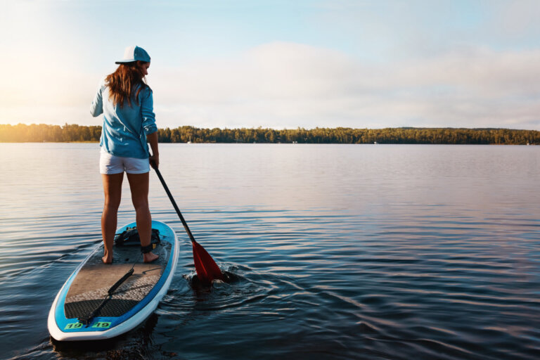 Complimentary paddle boards at POV Resort